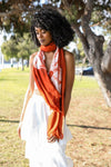 Tie Dye Karma Scarf Scarves Leto Collection   