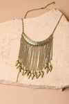 Tribal Tassel Arrow Necklace Necklaces Leto Collection   