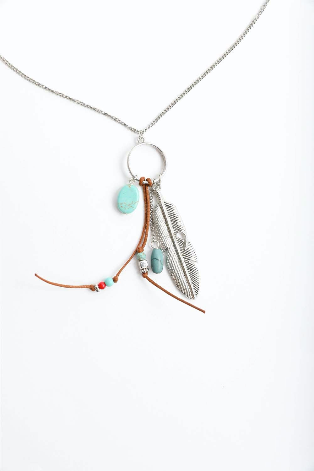 Turquoise Charm Necklace - NeoKira Unlimited