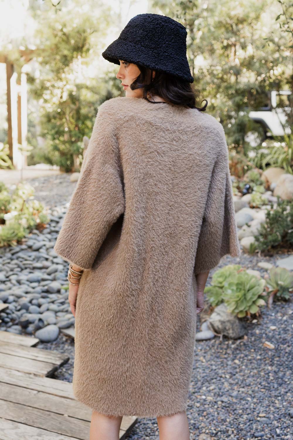 Ultra-Soft Luxe Mohair Knit Cardigan - NeoKira Unlimited