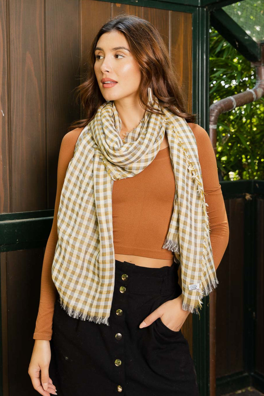 Urban Buffalo Plaid Scarf - NeoKira Unlimited