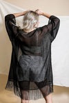 Velvet Dot Tassel Kimono Kimono Leto Collection   