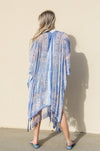 Velvet Mesh Tapestry Kimono Kimono Leto Collection   