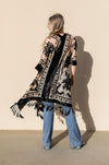 Velvet Mesh Tapestry Kimono Kimono Leto Collection   