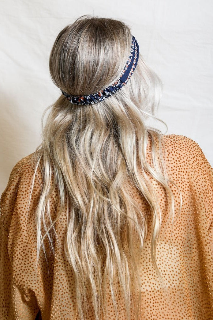 Vine Print Twist Headband - NeoKira Unlimited