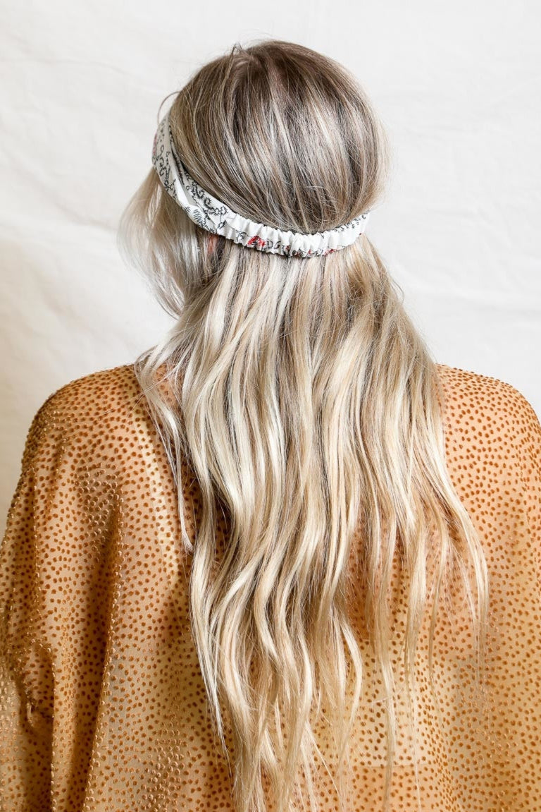 Vine Print Twist Headband - NeoKira Unlimited