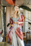 Wallflower Bloom Kimono Kimono Leto Collection Rust  