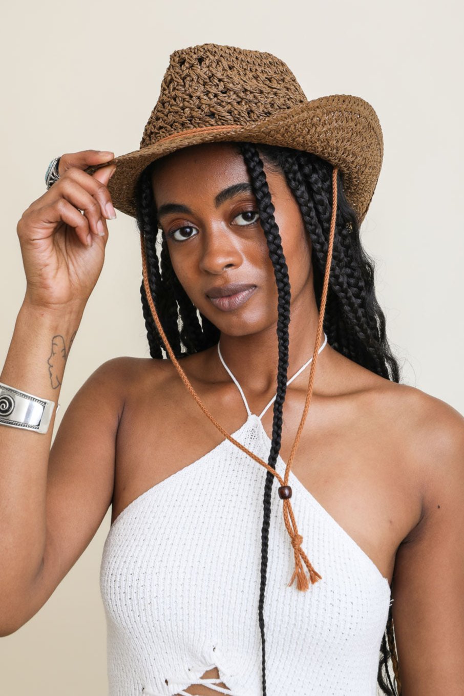 Eco Friendly Weaved Western Cowboy Hat - NeoKira Unlimited