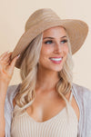 Western Whisper Straw Brim Hat Hats Leto Collection Natural  