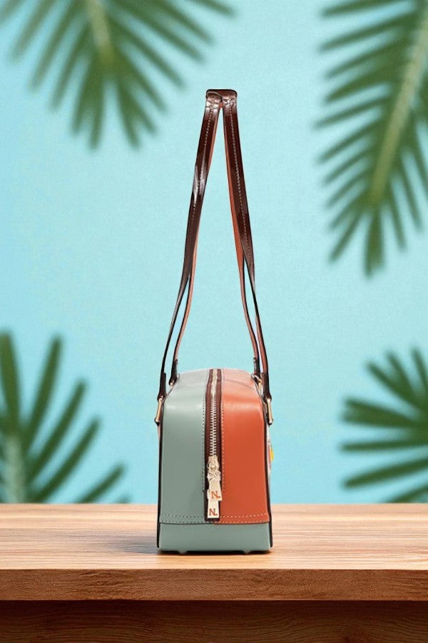 Nicole Lee USA Tropical Glam Sun and Sand Shoulder Bag - NeoKira Unlimited