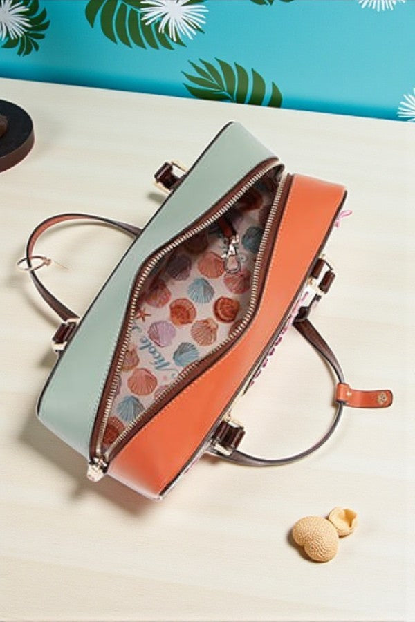 Nicole Lee USA Tropical Glam Sun and Sand Shoulder Bag - NeoKira Unlimited