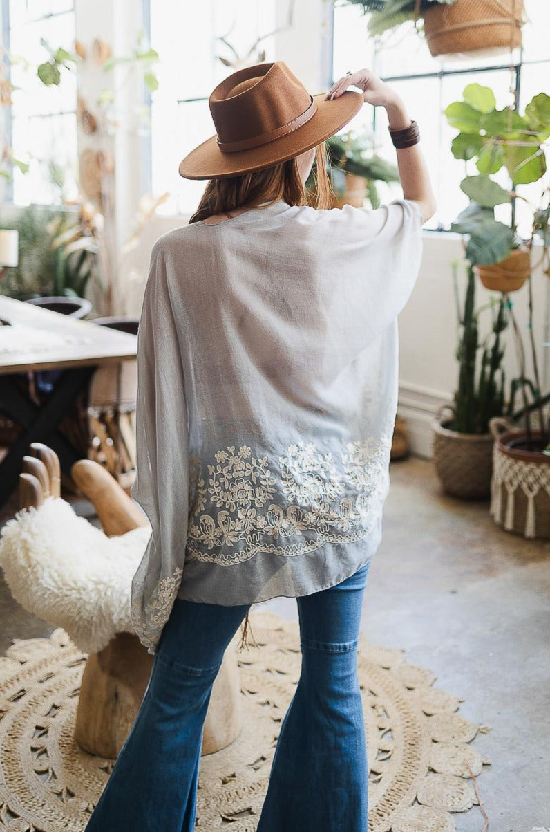 Wide Brim Leather Ribbon Bolero Hat - NeoKira Unlimited