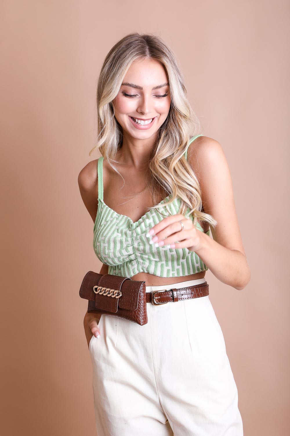 Wide Clutch Chain Belt Bag - NeoKira Unlimited
