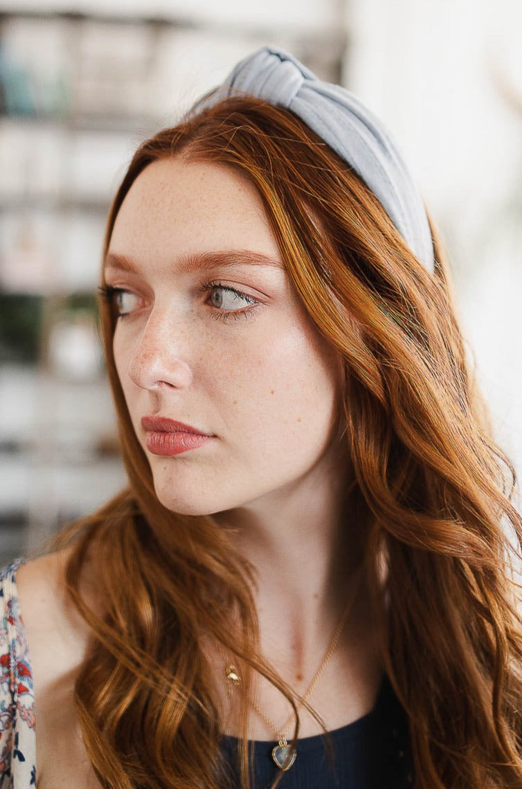 Wide Striped Topknot Headband – Chic and Comfortable - NeoKira Unlimited