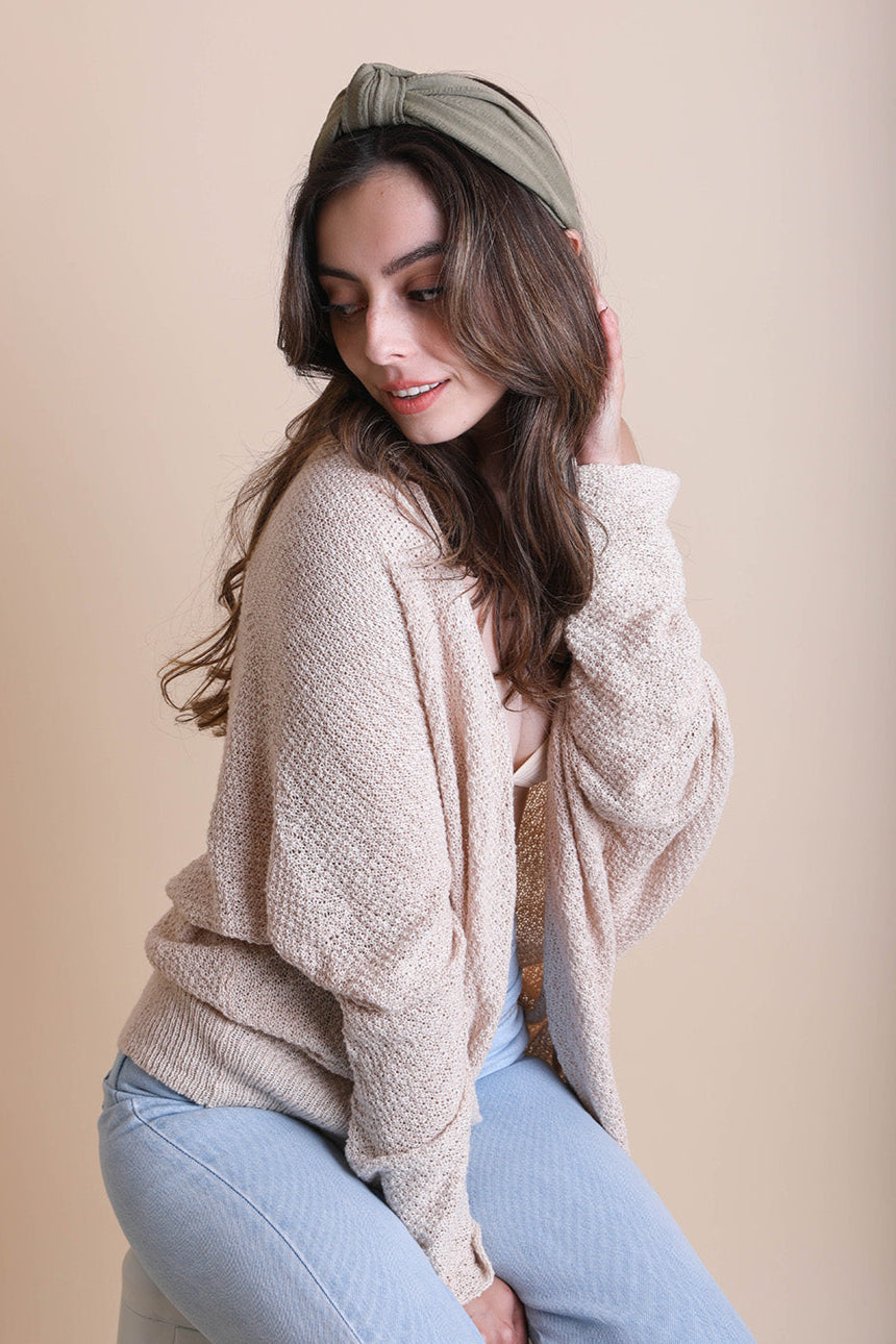 Wide Striped Topknot Headband – Chic and Comfortable - NeoKira Unlimited