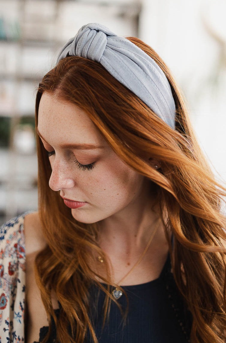 Wide Striped Topknot Headband – Chic and Comfortable - NeoKira Unlimited