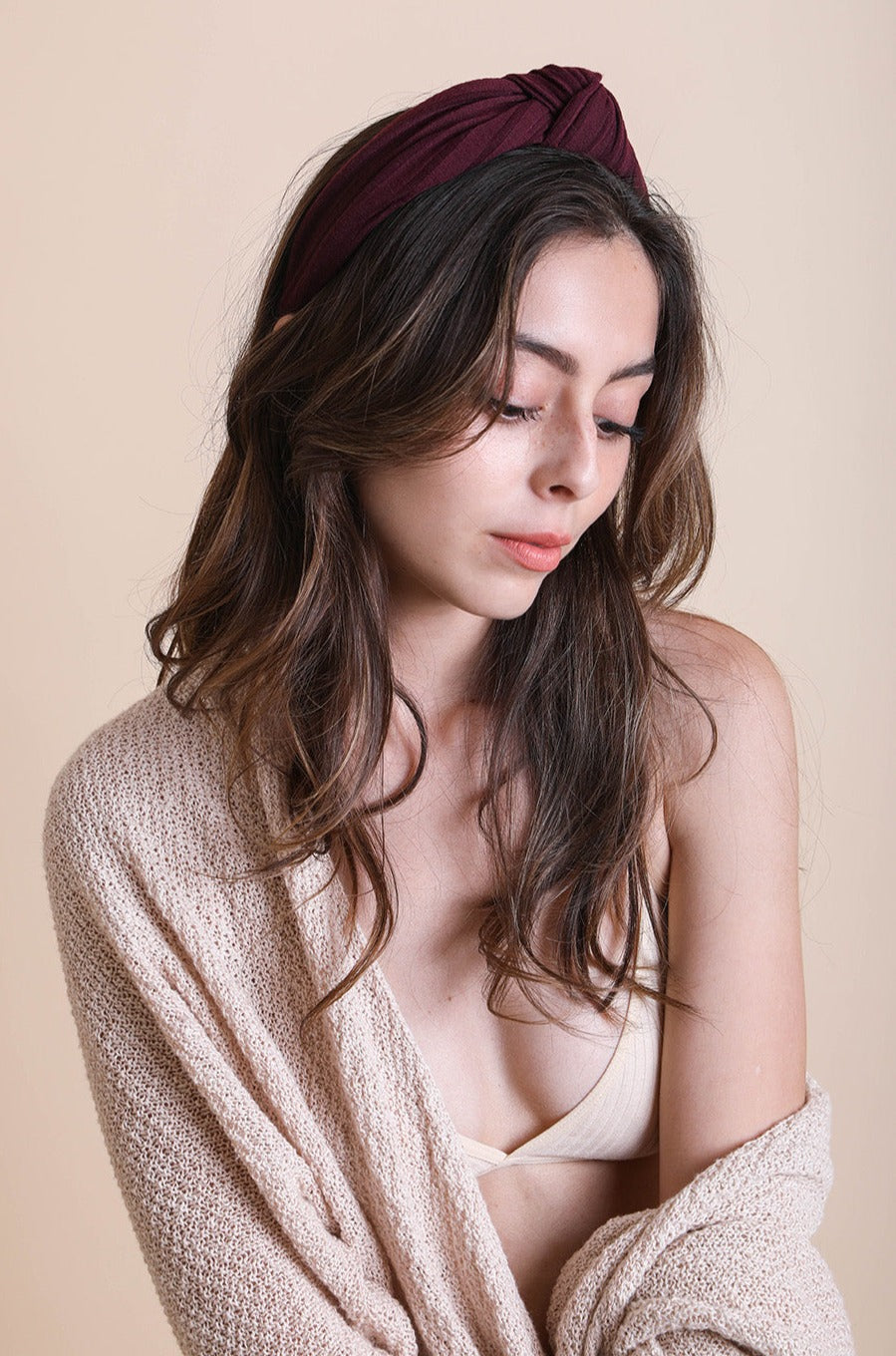 Wide Striped Topknot Headband – Chic and Comfortable - NeoKira Unlimited