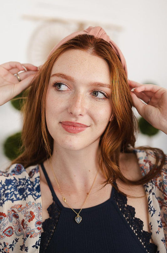 Wide Striped Topknot Headband – Chic and Comfortable - NeoKira Unlimited