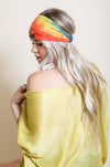 Wide Tie-Dye Headband Headbands Leto Collection   