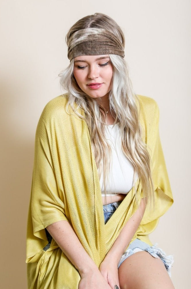 Wide Tie-Dye Headband - NeoKira Unlimited