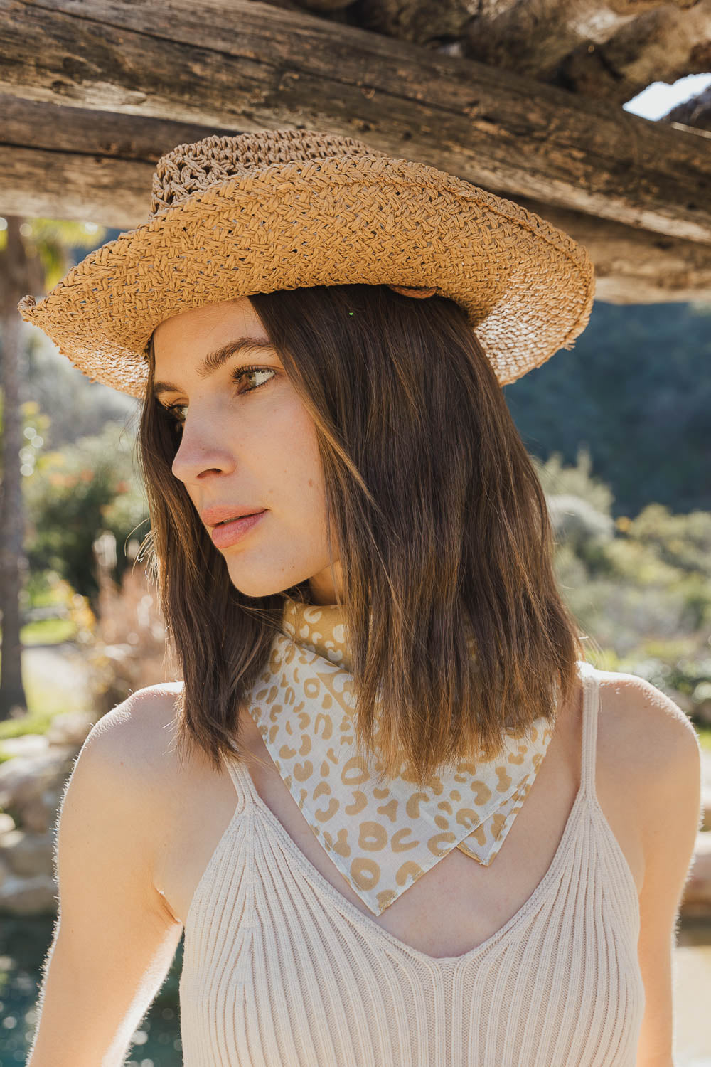 Wild Animal Print Bandana Bandanas Leto Collection   