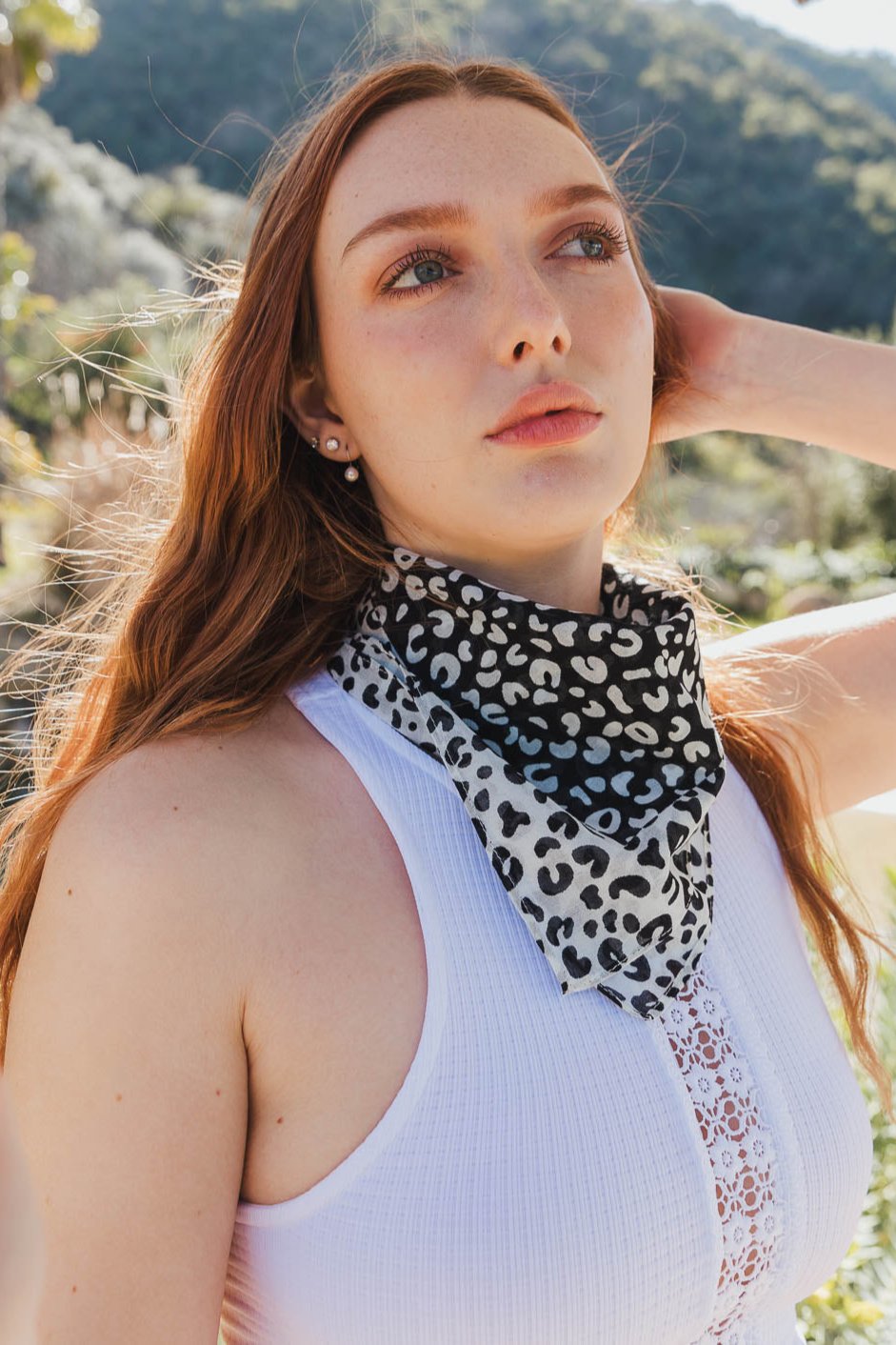 Wild Animal Print Bandana Bandanas Leto Collection   