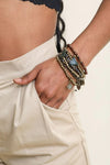 Boho Stone & Bead Stack Bracelet Bracelets Leto Collection   