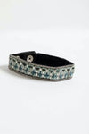 Woven Velvet Snap Bracelet Bracelets Leto Collection   