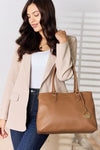 David Jones Structured Leather Handbag Handbag Trendsi   