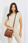 Nicole Lee USA All Day, Everyday Handbag Handbag Trendsi Chestnut One Size 