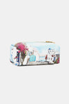 Nicole Lee USA Printed Handbag with Three Pouches Handbag Trendsi   