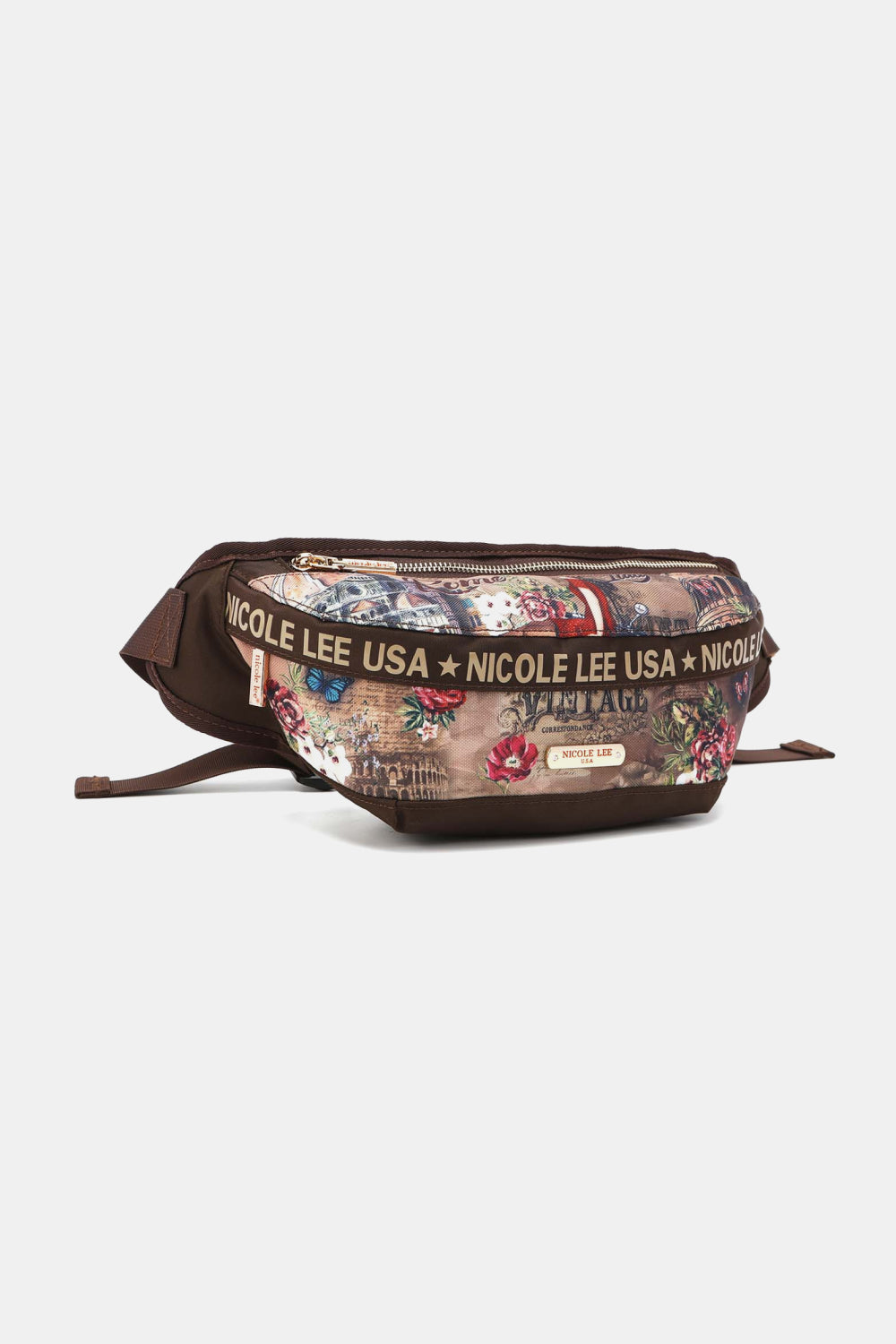 Nicole Lee USA Logo Fanny Pack Fanny Packs Trendsi   