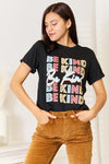 Simply Love BE KIND Graphic Round Neck T-Shirt T-Shirt Trendsi   