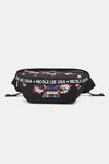 Nicole Lee USA Logo Fanny Pack Fanny Packs Trendsi Dream Of All Colors One Size 