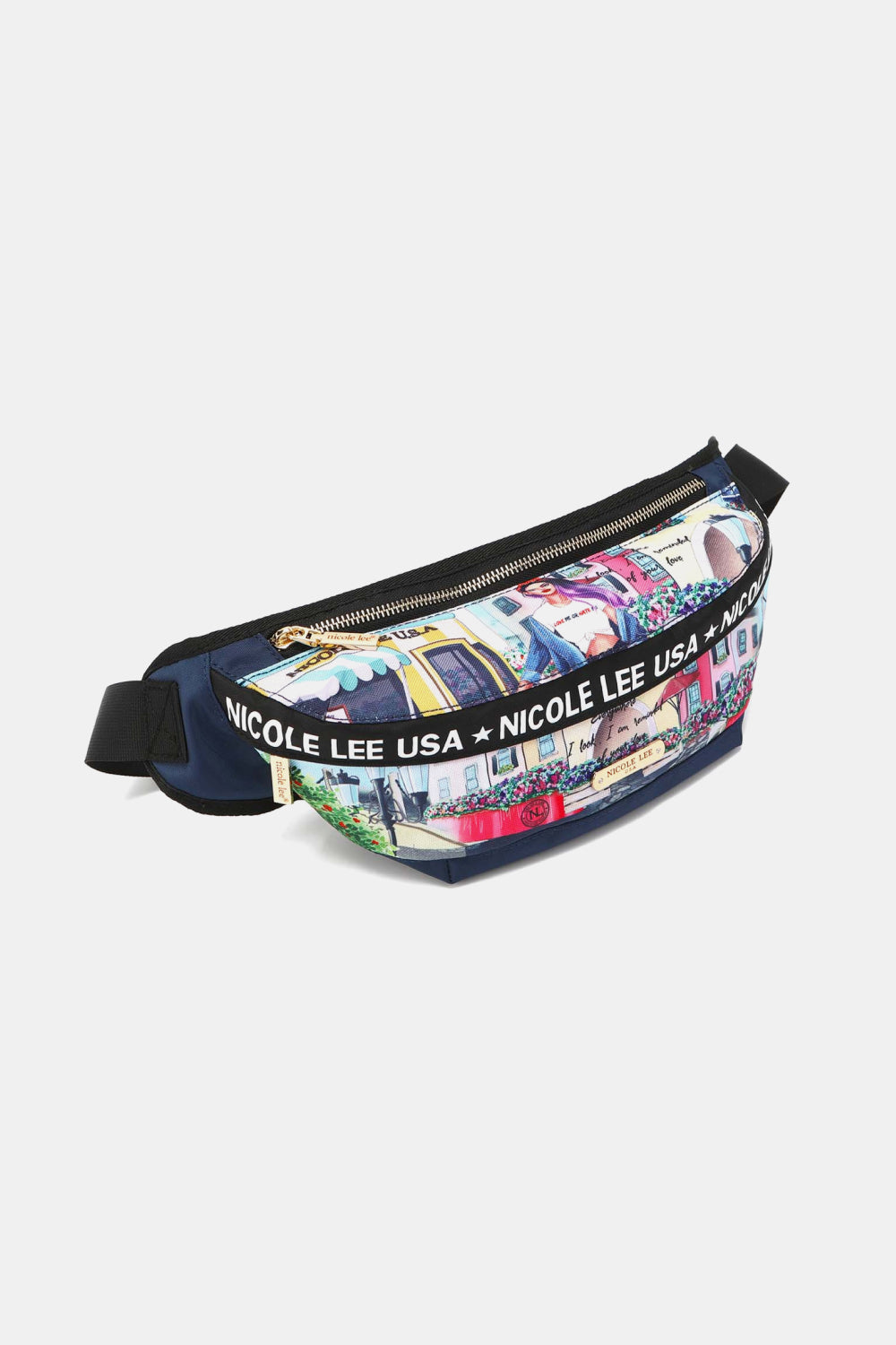 Nicole Lee USA Logo Fanny Pack Fanny Packs Trendsi   