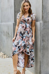 Heimish Give Me Roses Full Size Floral Maxi Wrap Dress Maxi Dress Trendsi   