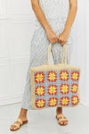 Fame Off The Coast Straw Tote Bag Straw Bag Trendsi   