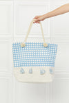 Justin Taylor Picnic Date Tassel Tote Bag Tote Bag Trendsi   