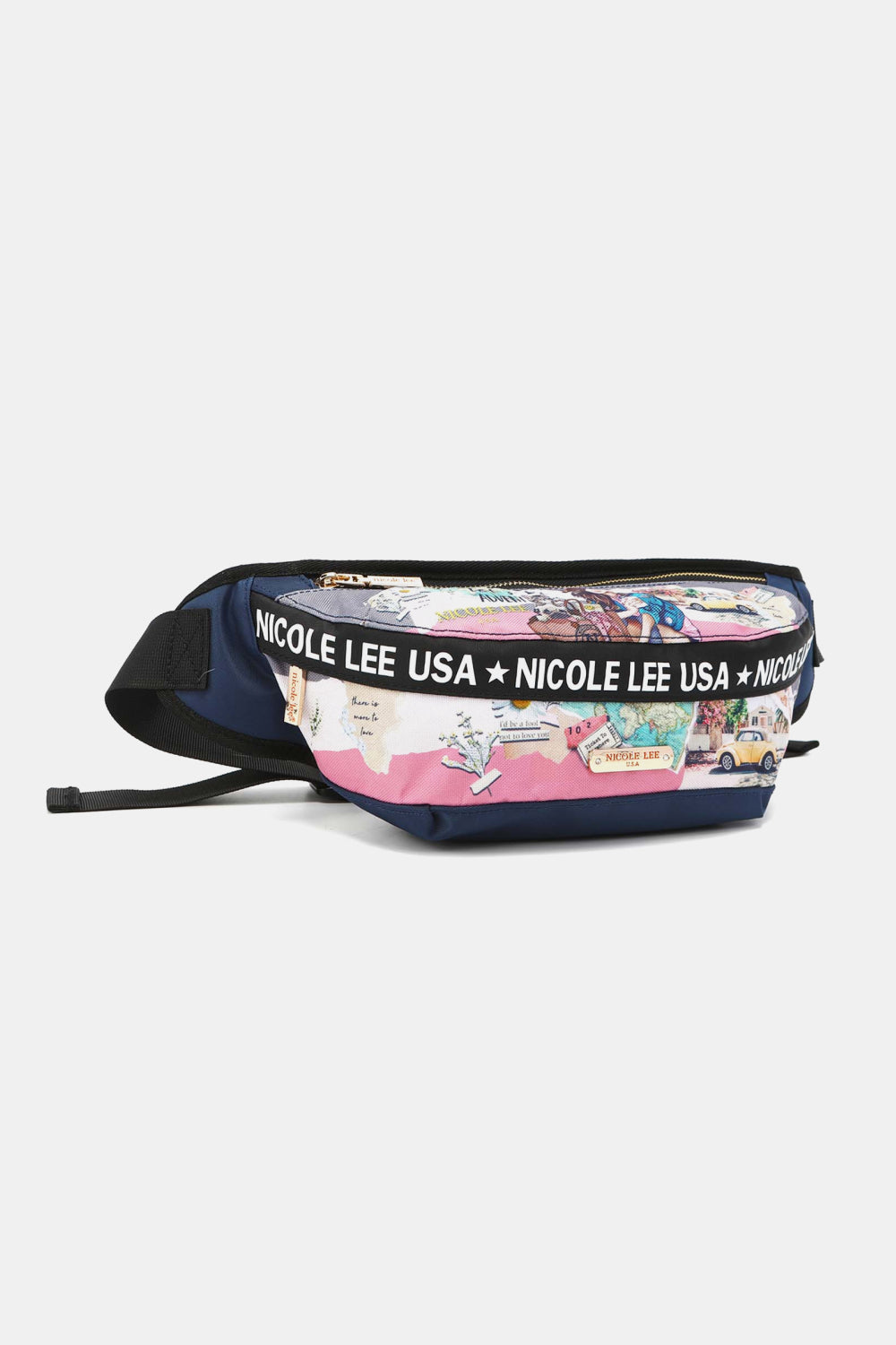 Nicole Lee USA Logo Fanny Pack Fanny Packs Trendsi   