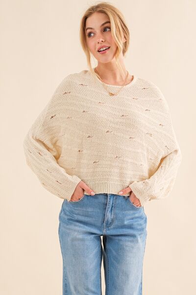 And The Why Dolman Sleeves Sweater - NeoKira Unlimited