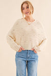 And The Why Dolman Sleeves Sweater Sweater Trendsi   