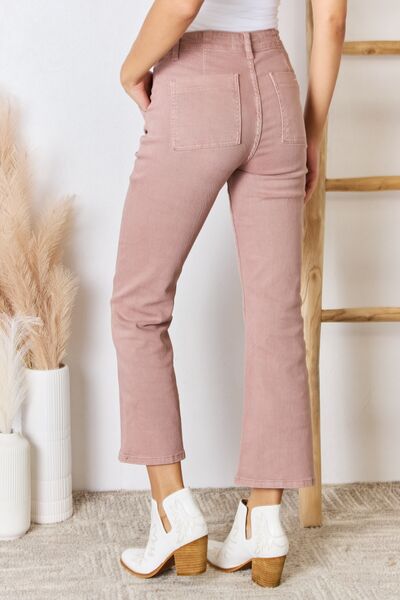 RISEN Full Size High Rise Ankle Flare Jeans - NeoKira Unlimited