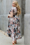 Heimish Give Me Roses Full Size Floral Maxi Wrap Dress Maxi Dress Trendsi   