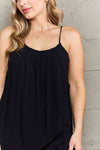 Ninexis Hang Loose Tulip Hem Cami Top Top Trendsi   