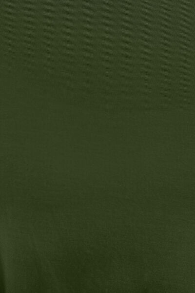 Basic Bae Full Size Round Neck Dropped Shoulder Shirt - NeoKira Unlimited