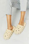 NOOK JOI Laid Back Bubble Slides in Khaki Slides Trendsi   