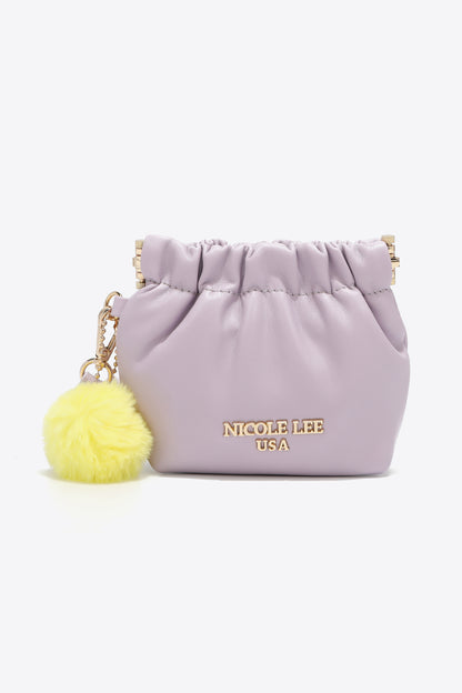 Nicole Lee USA Faux Leather Pouch - NeoKira Unlimited