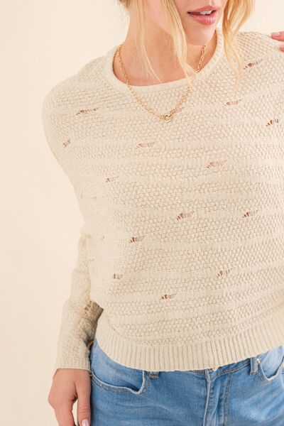 And The Why Dolman Sleeves Sweater - NeoKira Unlimited