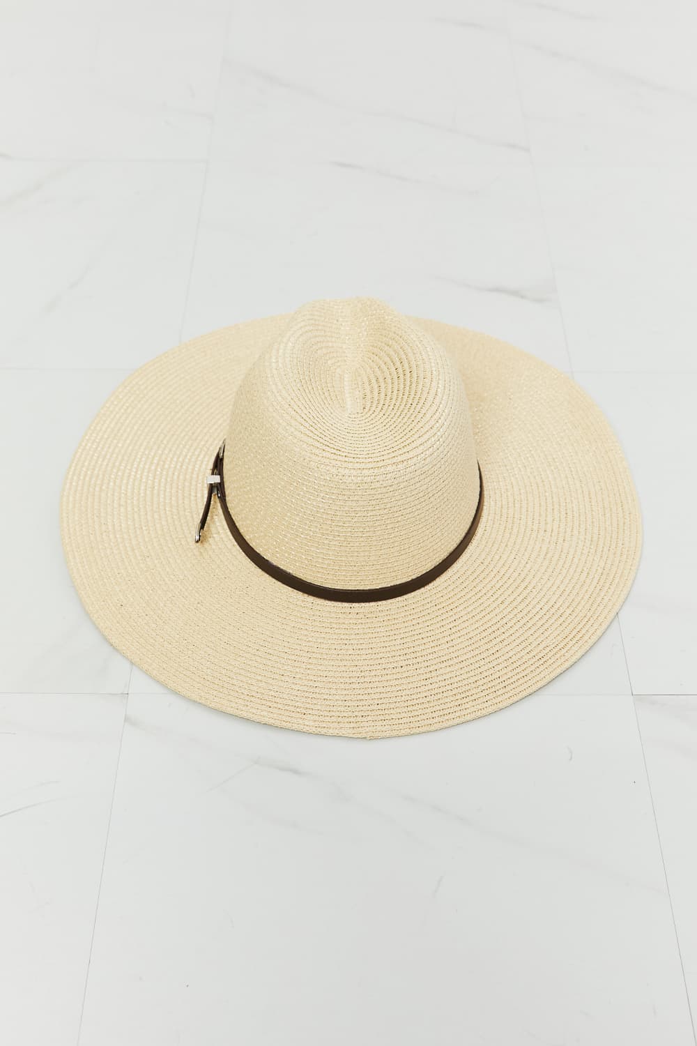 Fame Boho Summer Straw Fedora Hat Hats Trendsi   