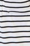 Double Take Striped Open Front Longline Cardigan Cardigan Trendsi   